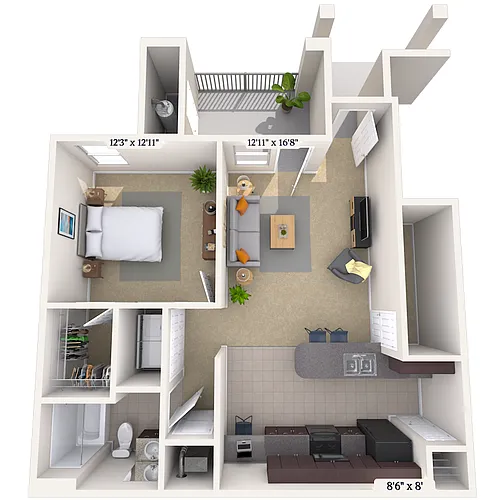 Floor plan 11C