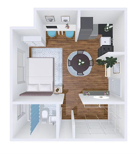 Floor plan studio 5