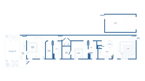 Floor plan B1-Lapis