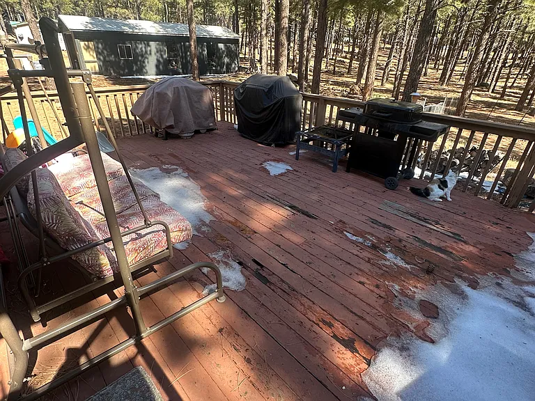 Back deck