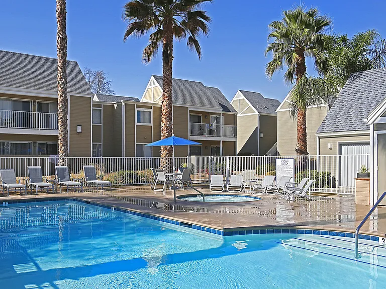 Sparkling pool for our residents