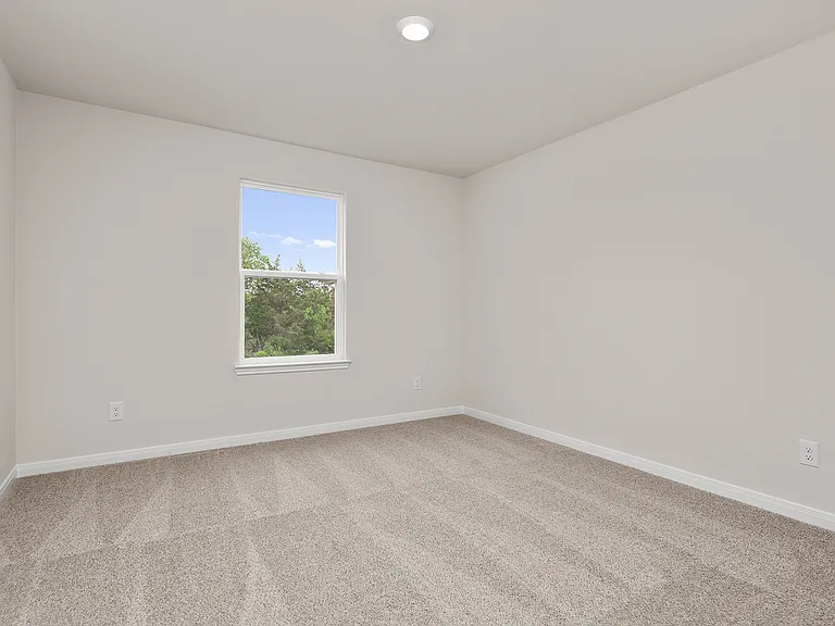 The secondary bedrooms are a great space for a children's bedroom, guest room, or home office.