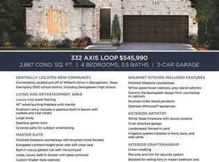 332 Axis Loop, Georgetown, TX 78628