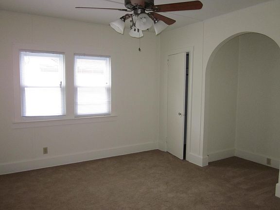Another view of bedroom #2. Alcove. Separate closets.