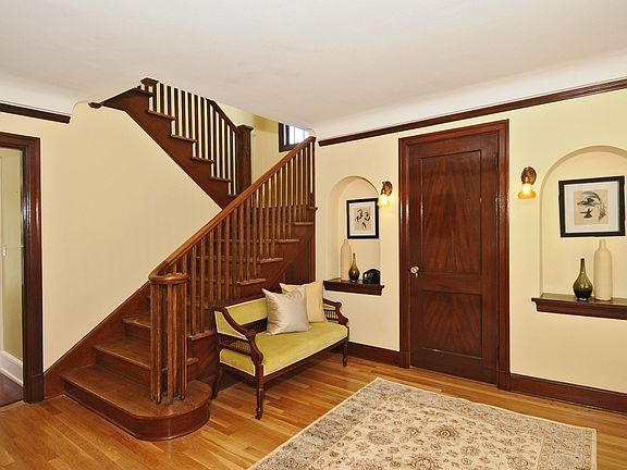 The grand foyer and staircase