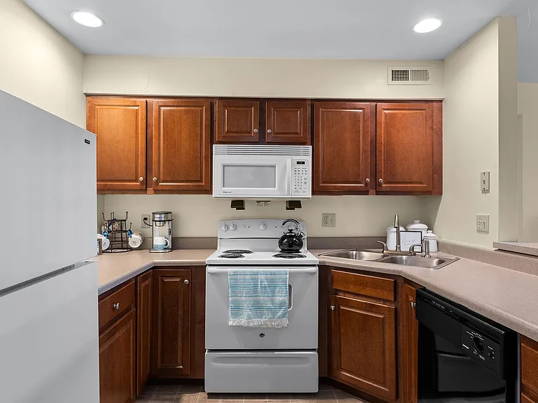 Built-In Microwave and Dishwasher