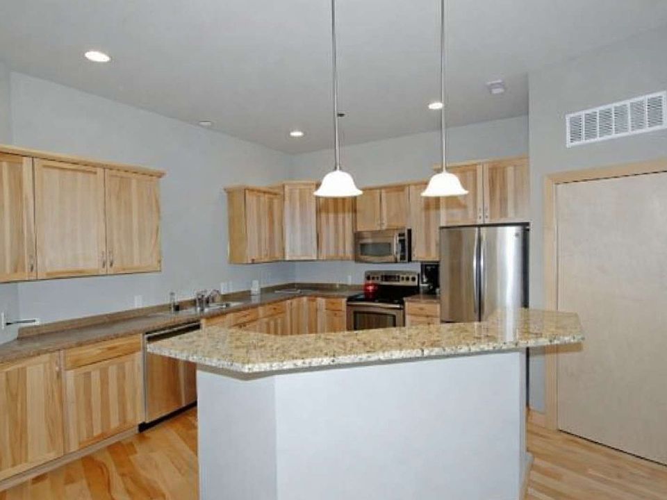 Kitchen Adjacent to Living Area