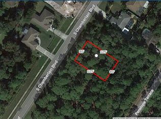 S Chamberlain Blvd LOT 6, North Pt, FL 34286
