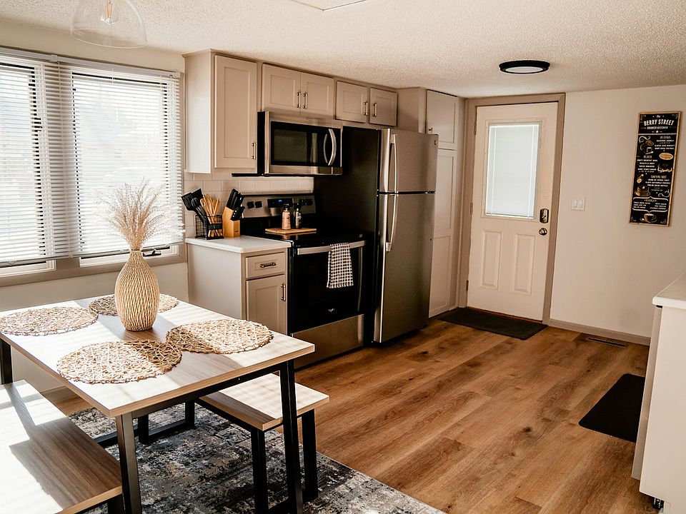 Fully renovated kitchen with updated stainless steel appliances