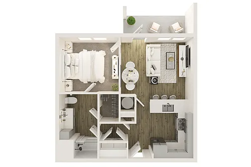 Floor plan The Walnut
