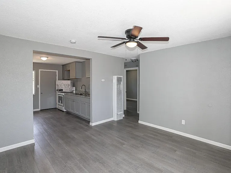 Kitchen & Front room
