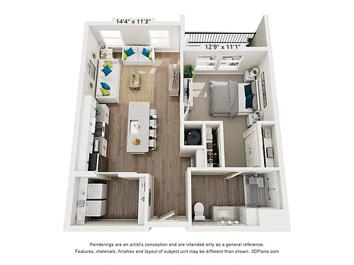 Floor plan The Lagoon