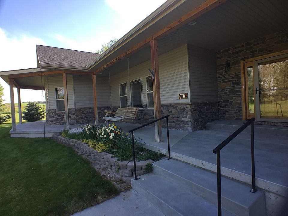 Front entry and porch