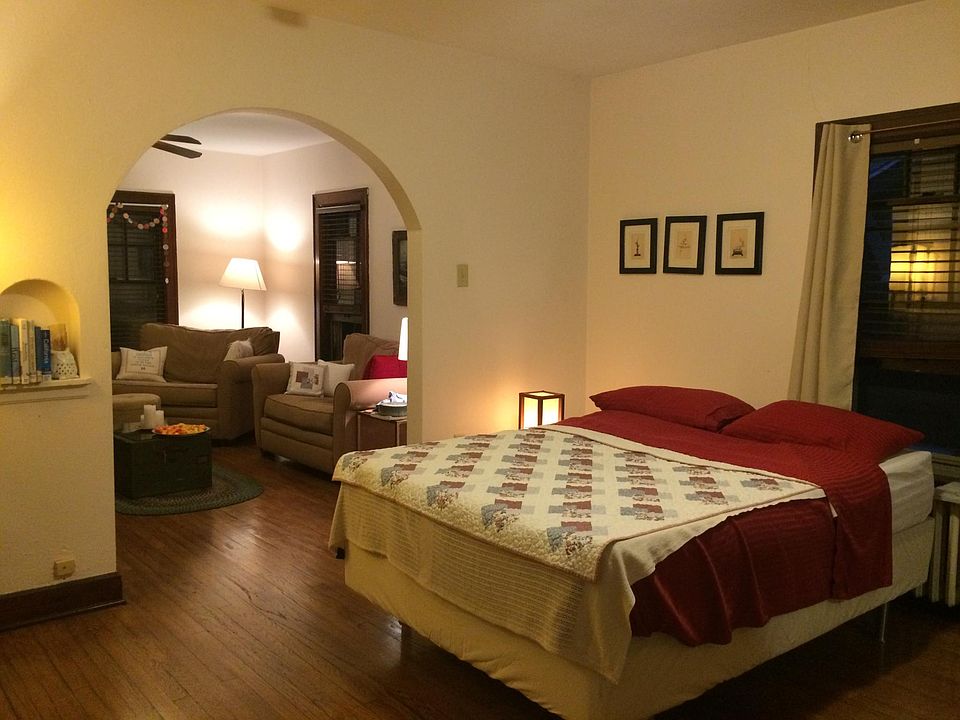 Bedroom or dining area, depending on how you arrange the furniture.