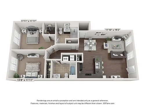 Floor plan Greystone II