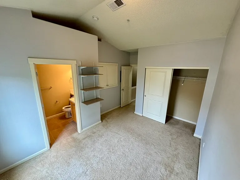 Second room with private bath and ample storage