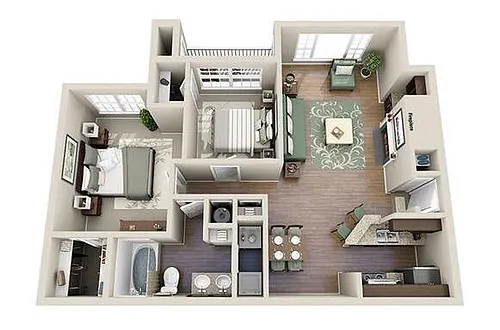 Floor plan B1