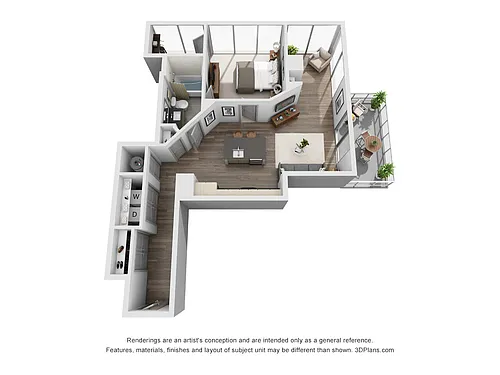 Floor plan 1C