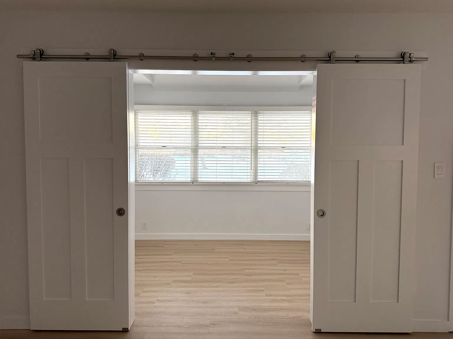  Sunroom with stunning doors which can easily turn this room into another bedroom or an office