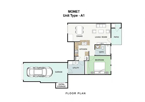 Floor plan A1