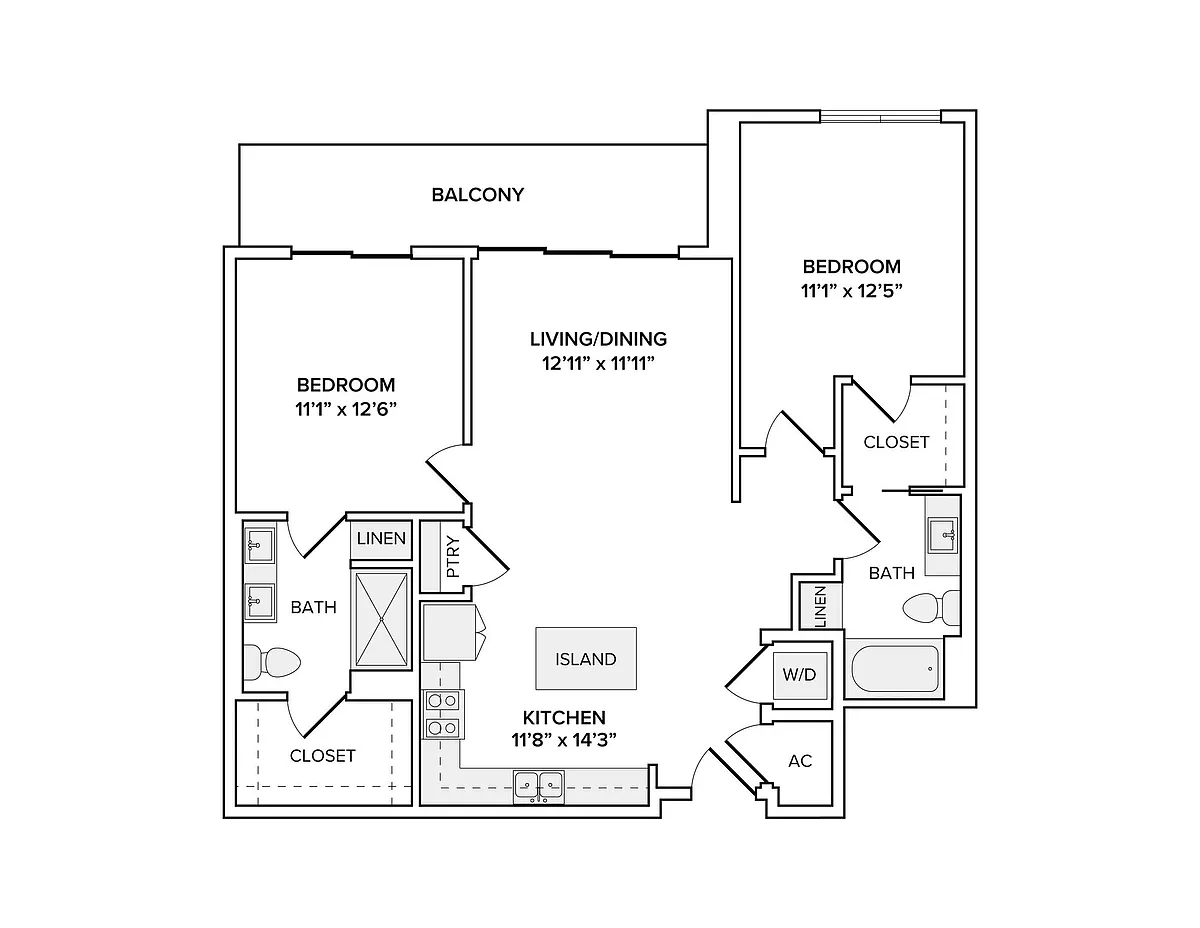 Floor plan B02