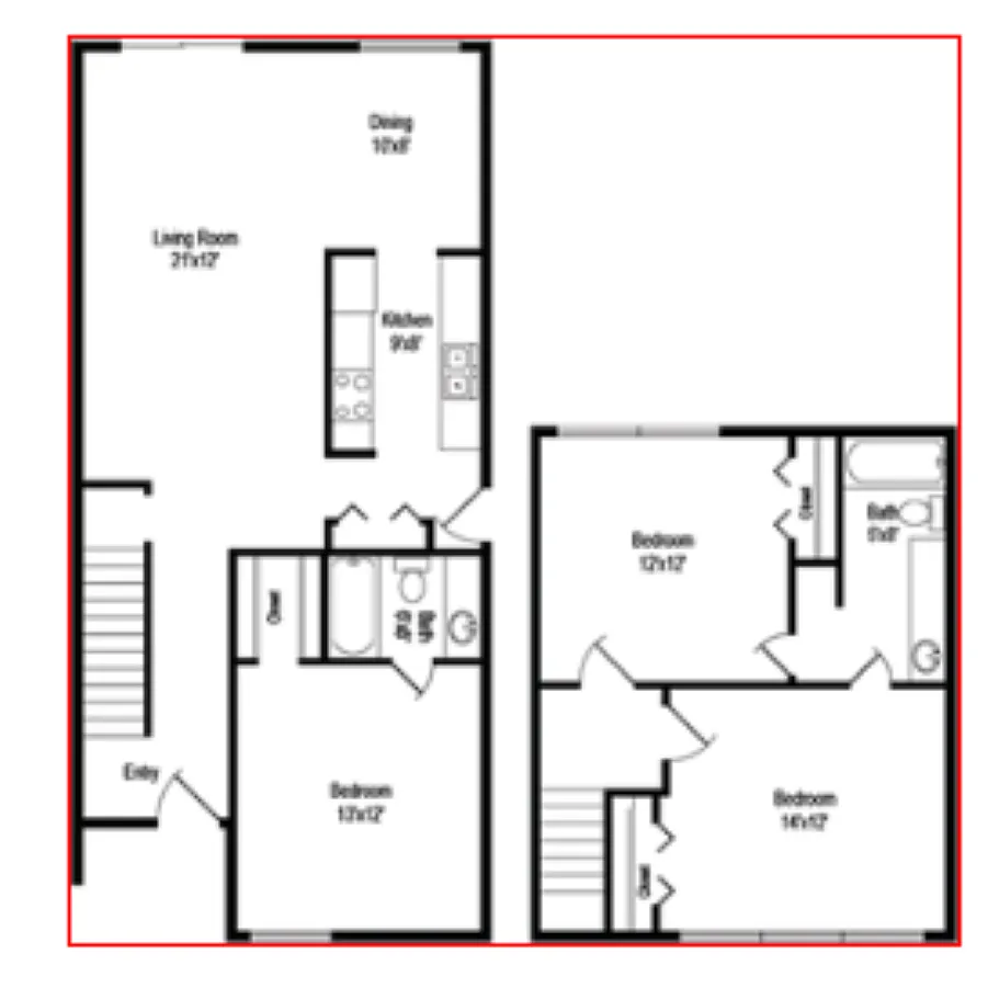 Floor plan C1