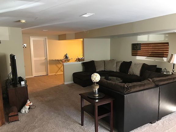 Downstairs family room