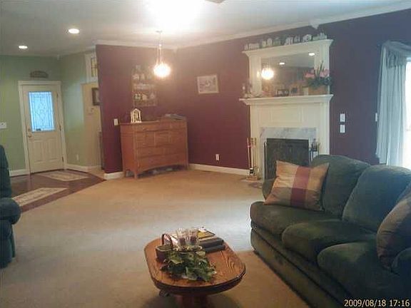 Living Room w/ Fire Place