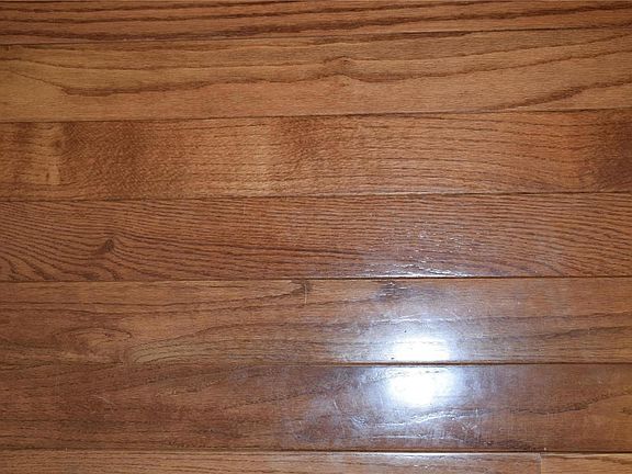 Beautiful wood flooring at entry foyer