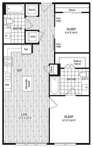 Floor plan Lofts-B37