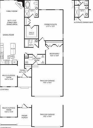 Boxwood Slab - 1st Floor