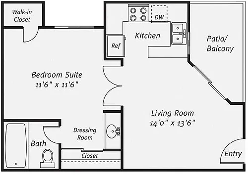 Floor plan A1