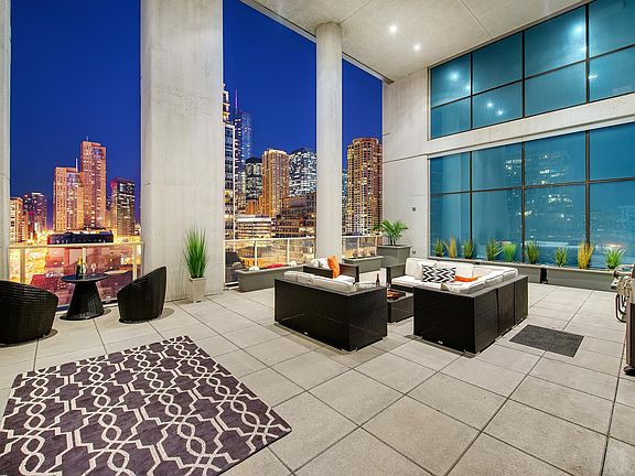 PRIVATE 1,000 SF Terrace for Unit 1201 with Specta