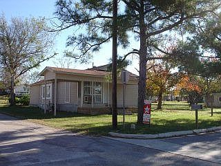 The front of the house.