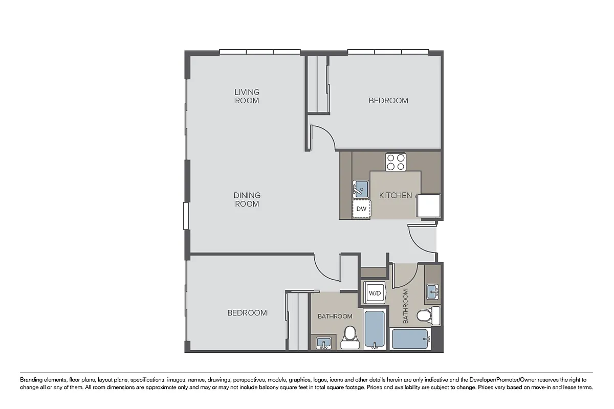 Floor plan Uptown