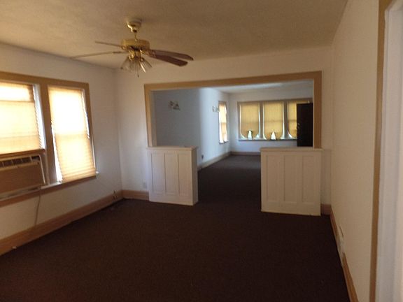 Front room and dining room area