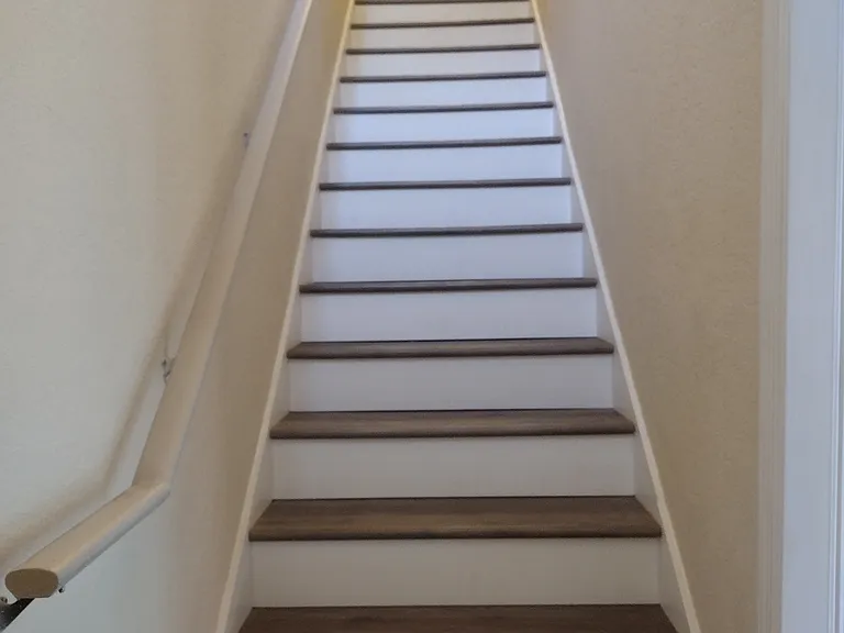 Stairs to condo