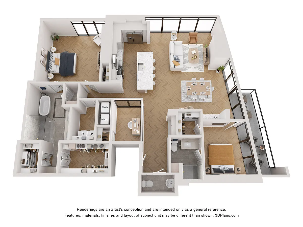 Floor plan PH2