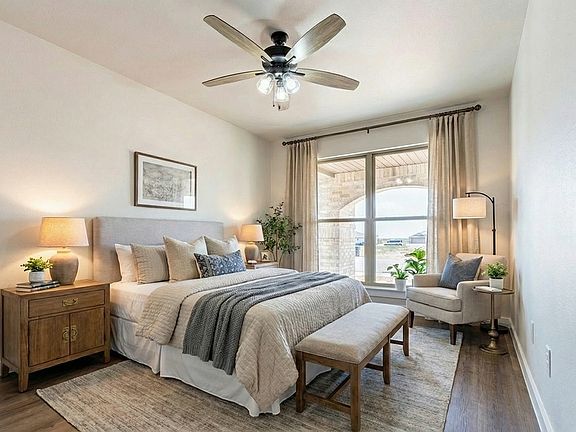 Staged Guest Bedroom 1