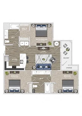 Floor plan C1