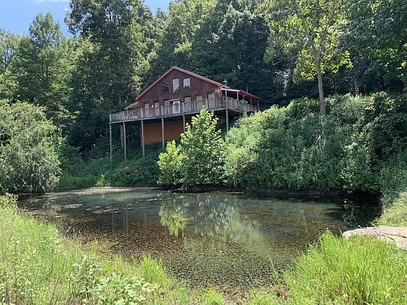 Pond in front of Cabin