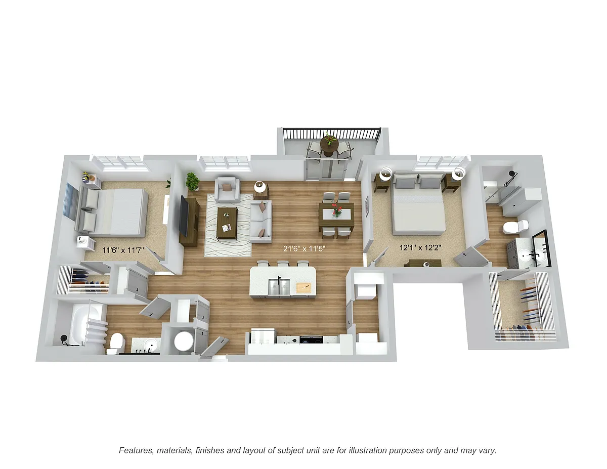 Floor plan Platform 2.2
