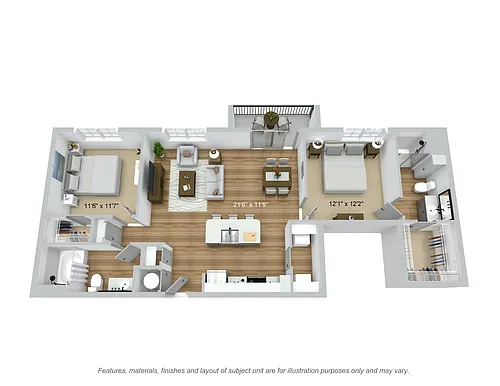 Floor plan Platform 2.2