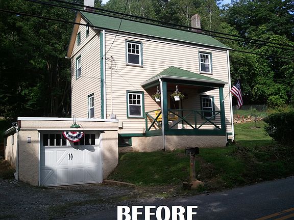 Before metal roof and paint