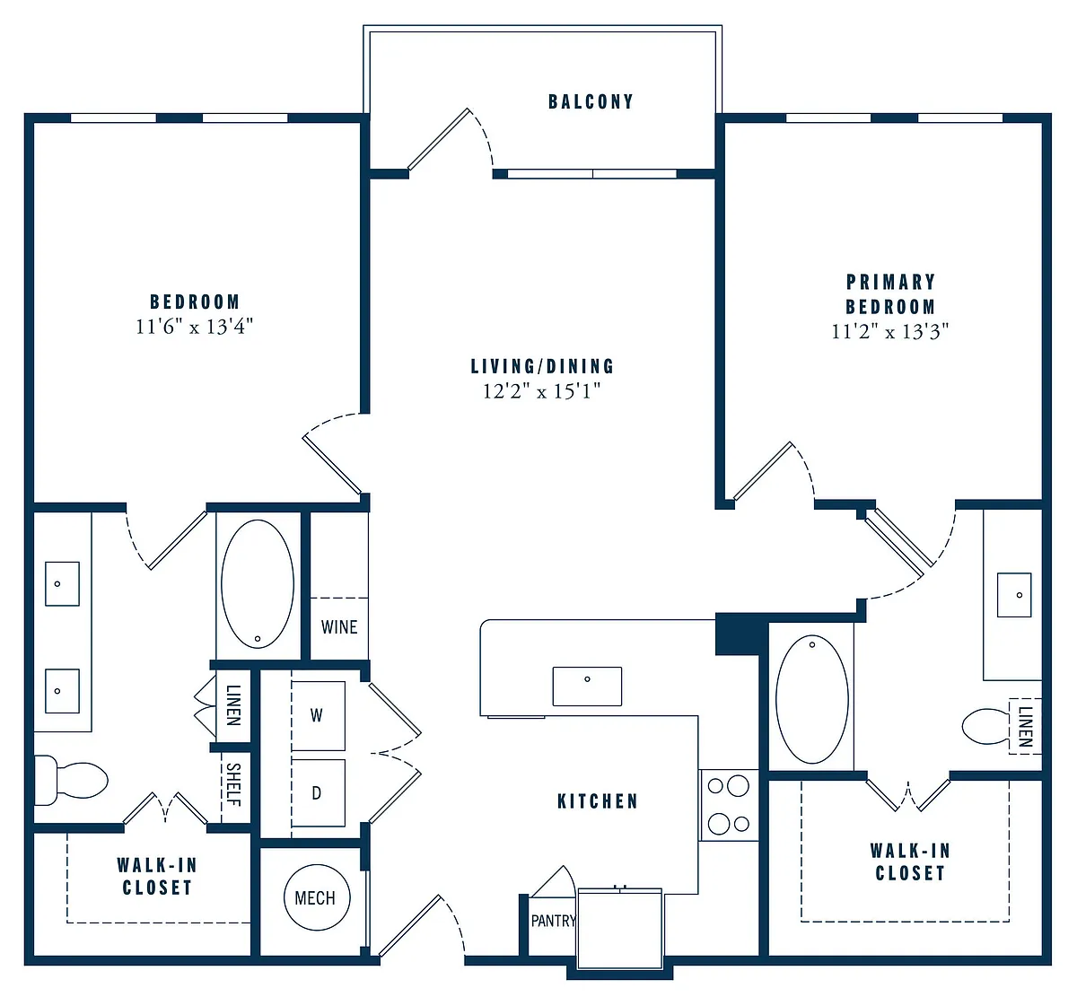 Floor plan B1