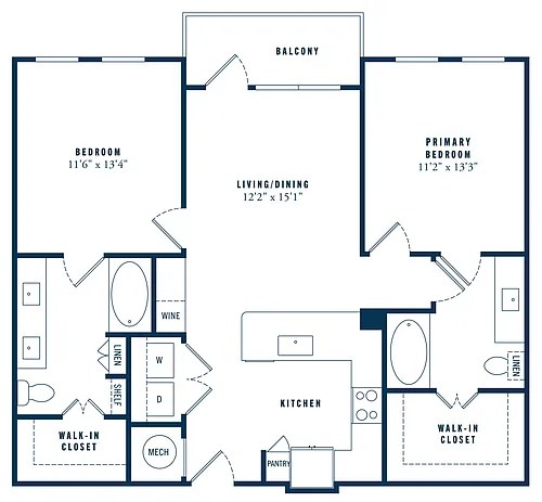Floor plan B1