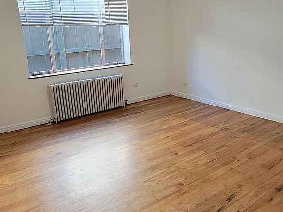 Beautiful Hardwood floors in living room and bedroom.
