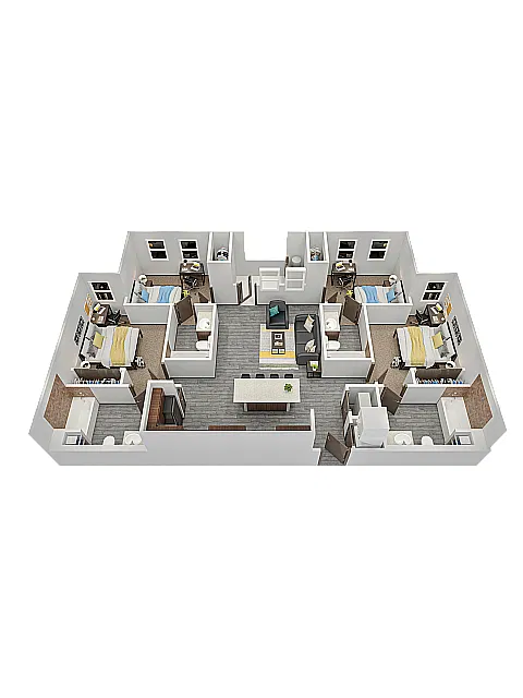 Floor plan D1