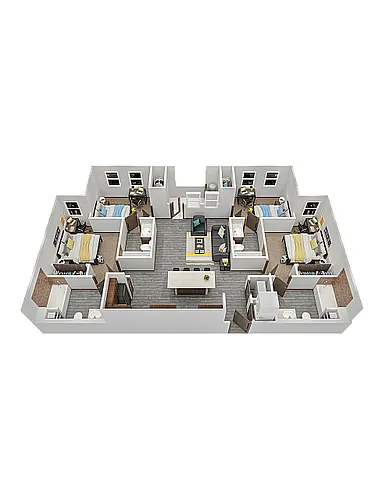 Floor plan D1