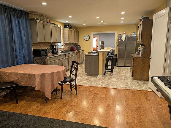 Dining and kitchen area